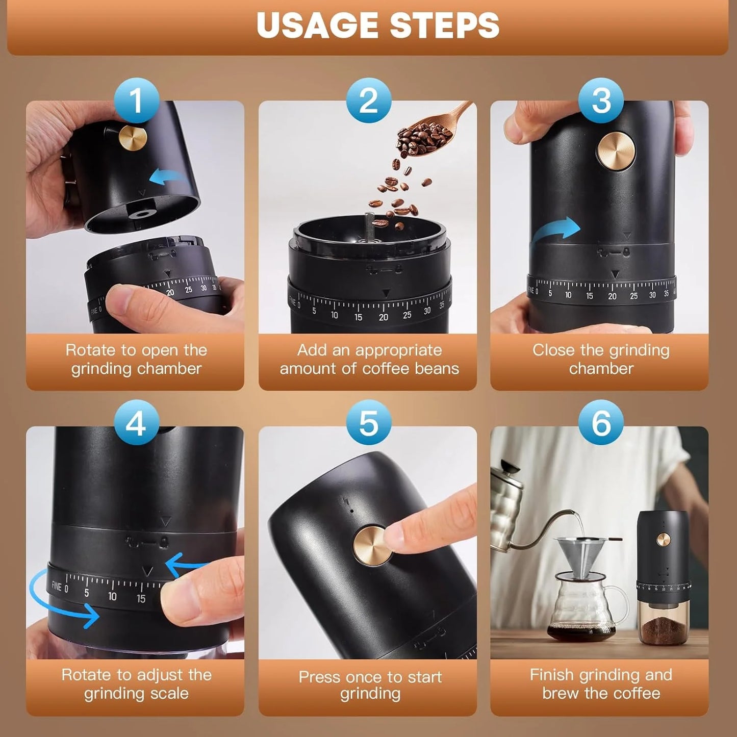 Portable Electric Coffee Maker