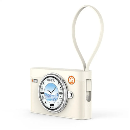 4-in-1 Fast Charging Power Bank with Built-in Cables & AI LED Display
