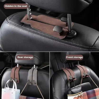 Car Seat Back Double Hook - Pack of 2