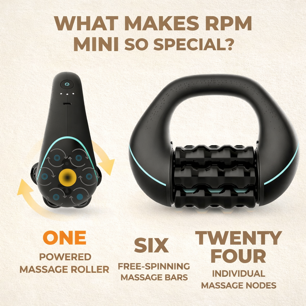 RPM Mini Rolling Percussive Massager