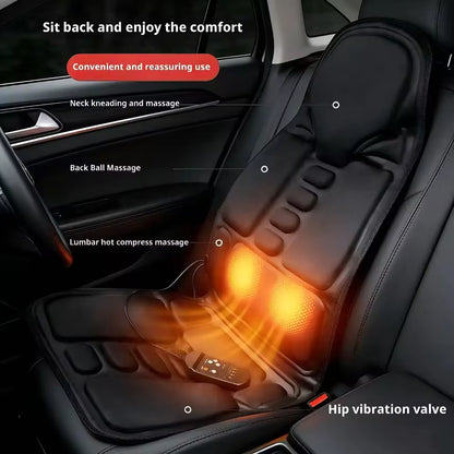 Massage Seat Cushion with Heat and Vibration (4 Modes )