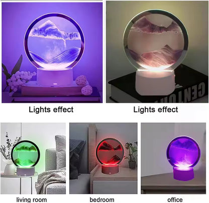 LED Hourglass Table Lamp