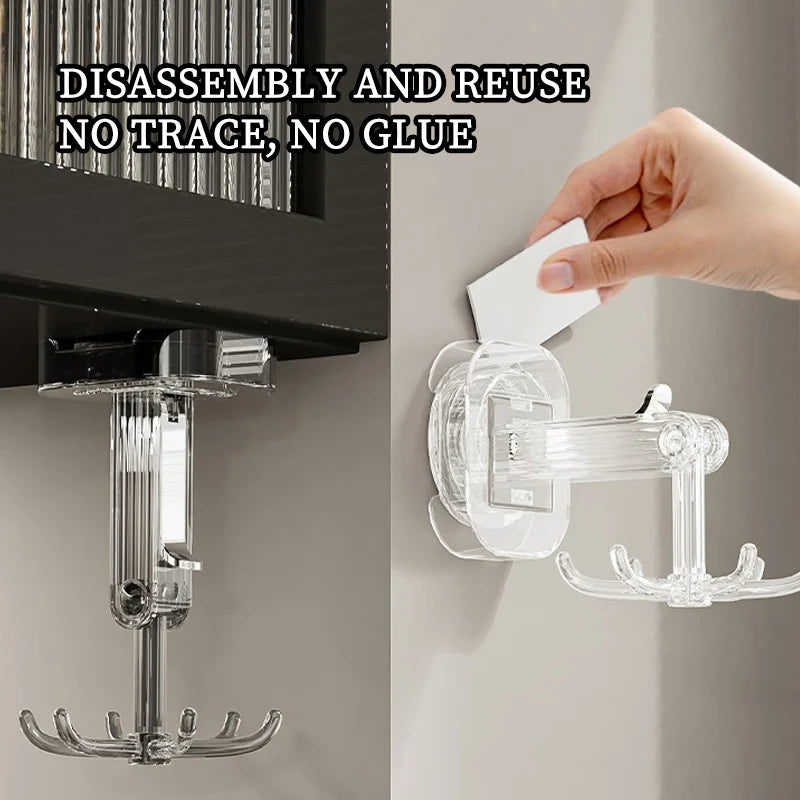 Multi-Purpose 360 Degrees Rotating Suction Hook