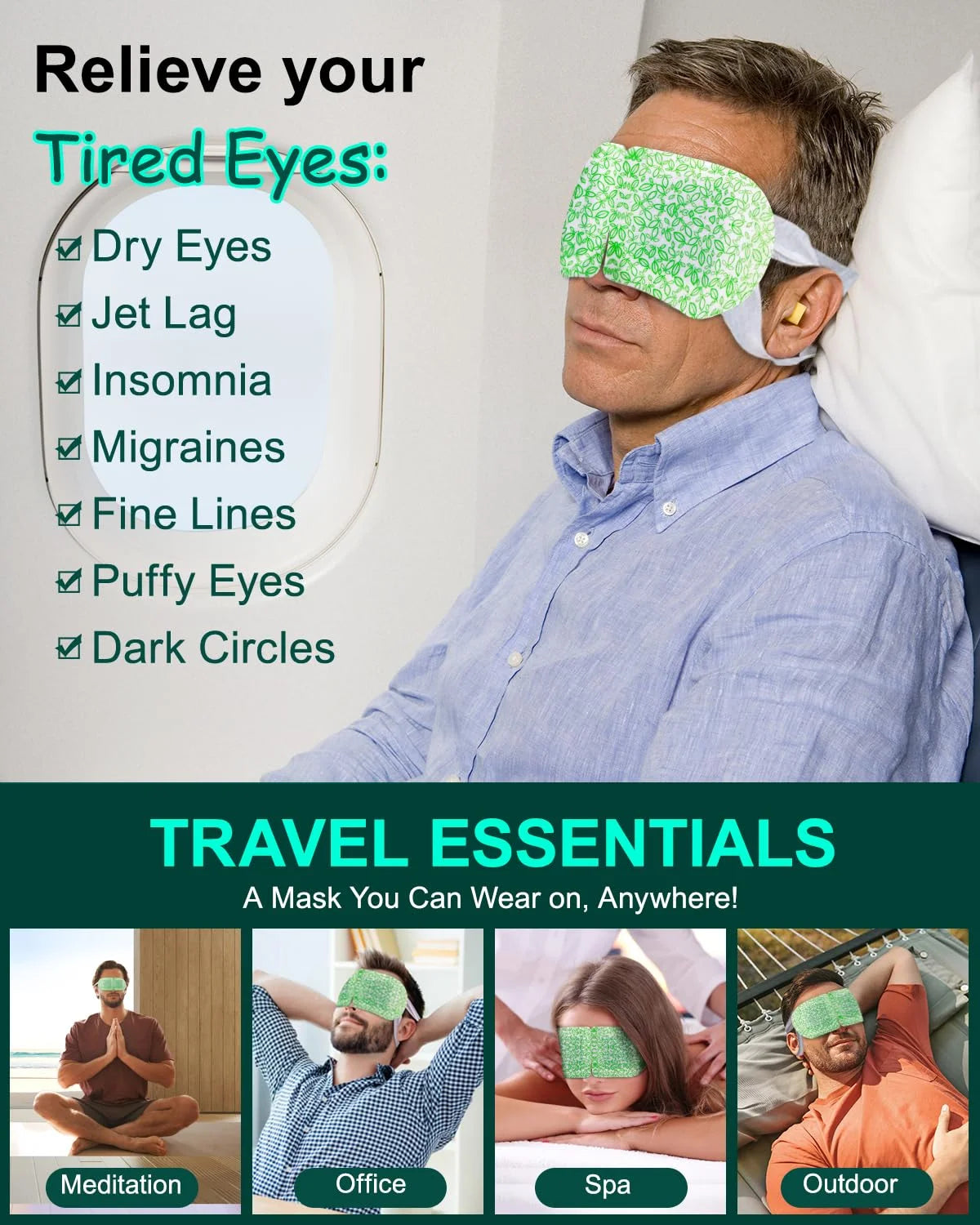 Steam Eye Mask - Buy One Get One FREE!
