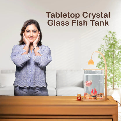 Mini Desktop Decorative Fish Tank