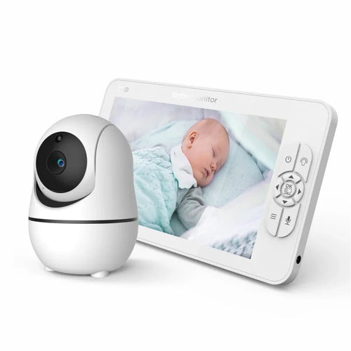 Baby Monitor Camera With 355-Degree Pan Tilt & Voice Activation