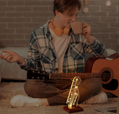 LED Guitar Pick Holder & Display Stand