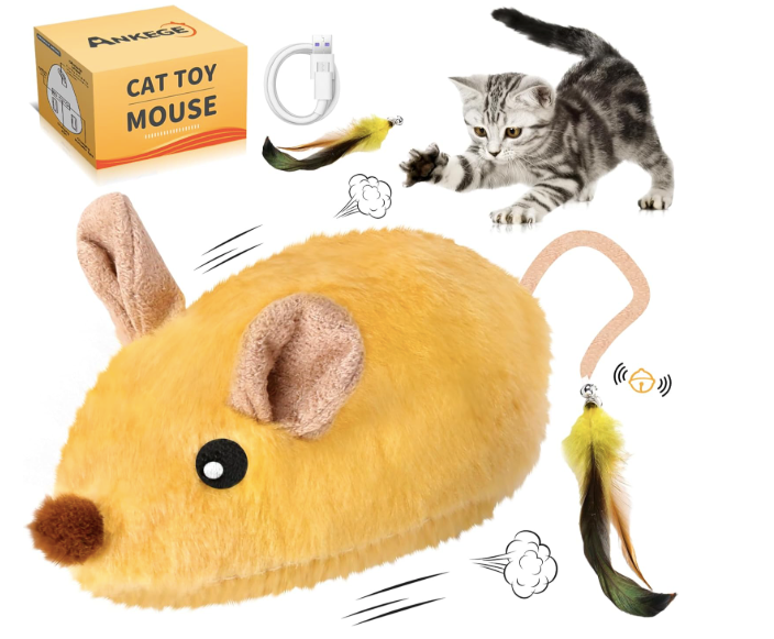 LED Electric Interactive Mouse Cat Toy
