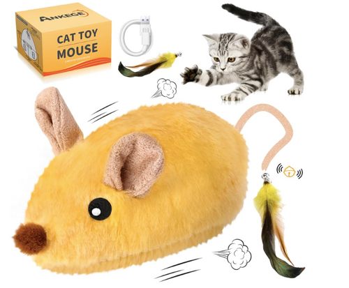 LED Electric Interactive Mouse Cat Toy