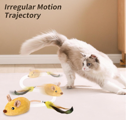 LED Electric Interactive Mouse Cat Toy