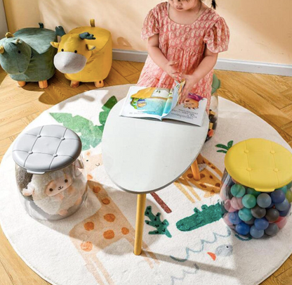 Round Heavy Duty Storage Stool