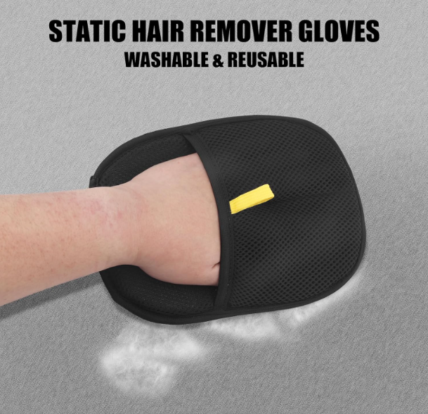 2-in-1 Pet Grooming & Cleaning Gloves