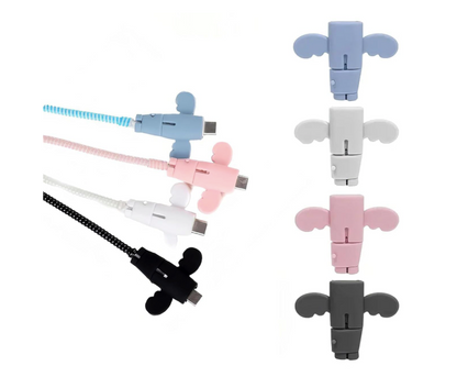 Silicon Angel Wings Data Cable Protector
