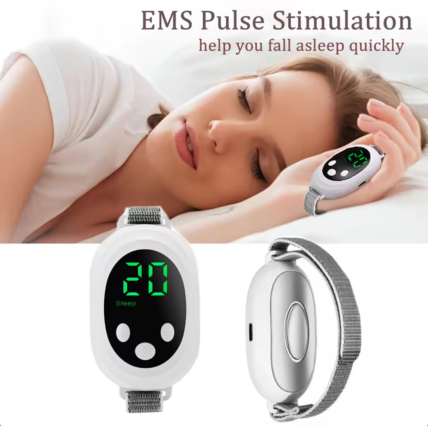 Sleep Monitor Device With Display