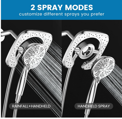 2 In 1 Magnetic & Rotatable Shower Head