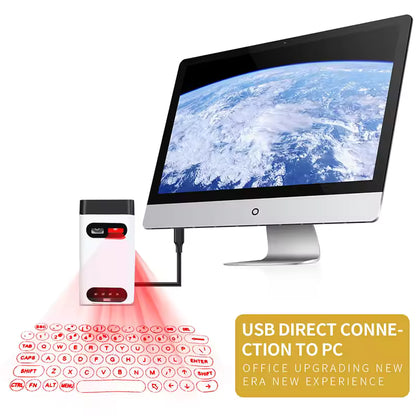 Bluetooth Laser Keyboard Projector