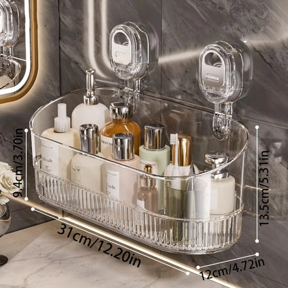 Wall-Mounted Suction Cup Organizer