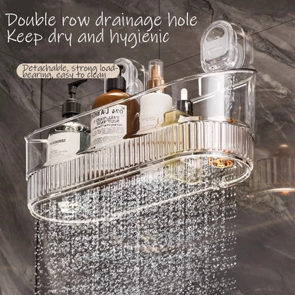 Wall-Mounted Suction Cup Organizer