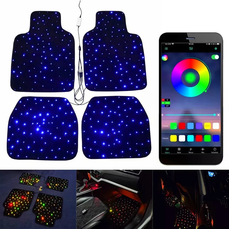 Star Lights Car Floor Mats