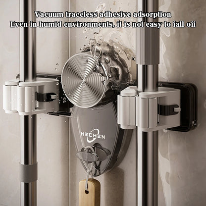 Wall-Mounted Suction Mop Grippers