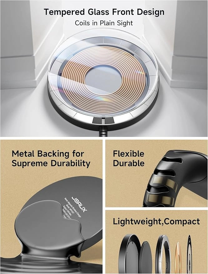 Transparent Magnetic Wireless Magsafe Charger