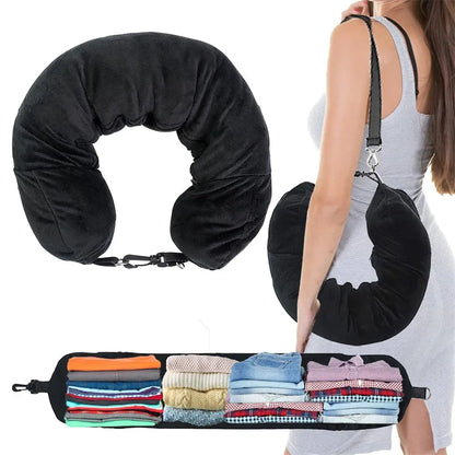 Stuffable Neck Pillow For Travel