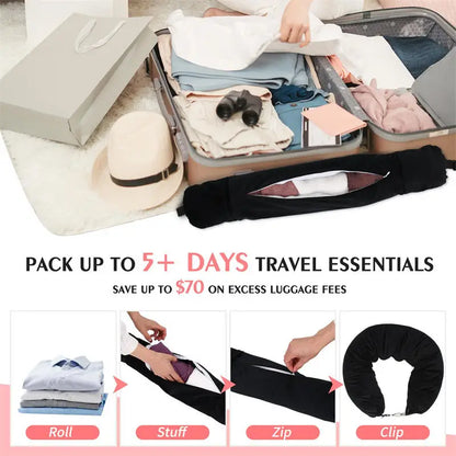 Stuffable Neck Pillow For Travel
