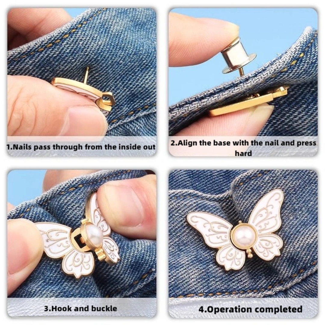 Adjustable Waistband Button Pin ( Multicolor)