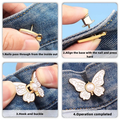 Adjustable Waistband Button Pin ( Multicolor)