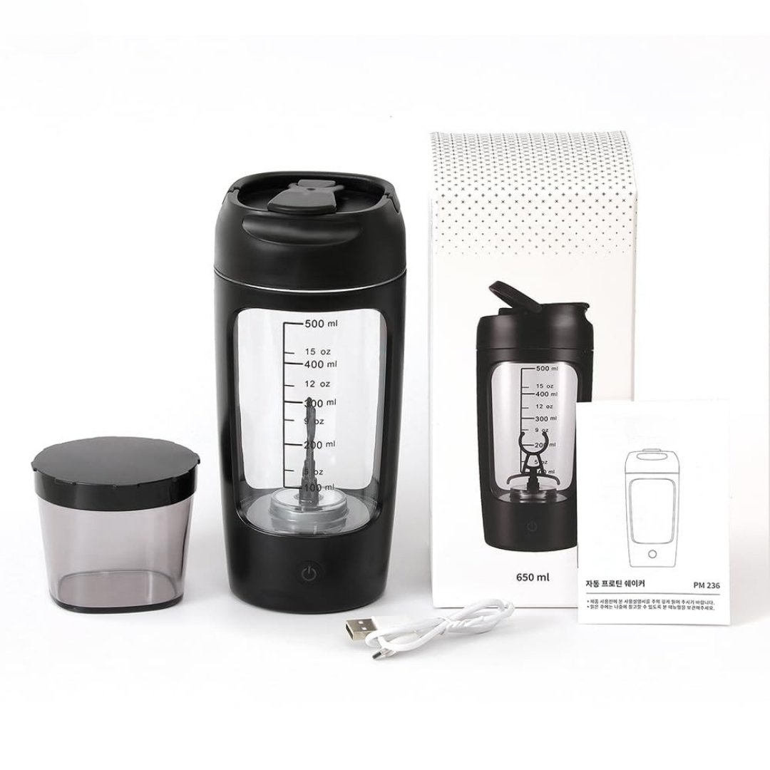Portable Electric Shaker Bottle