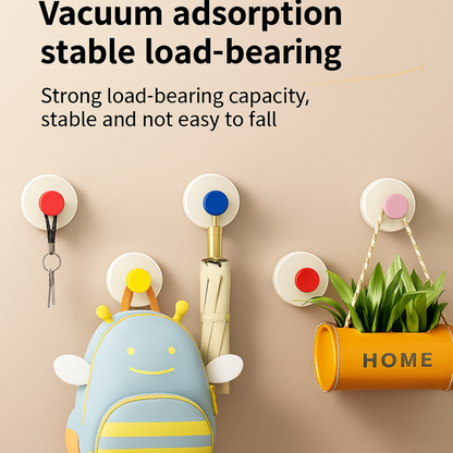 Rotating Vacuum Suction Wall Hooks
