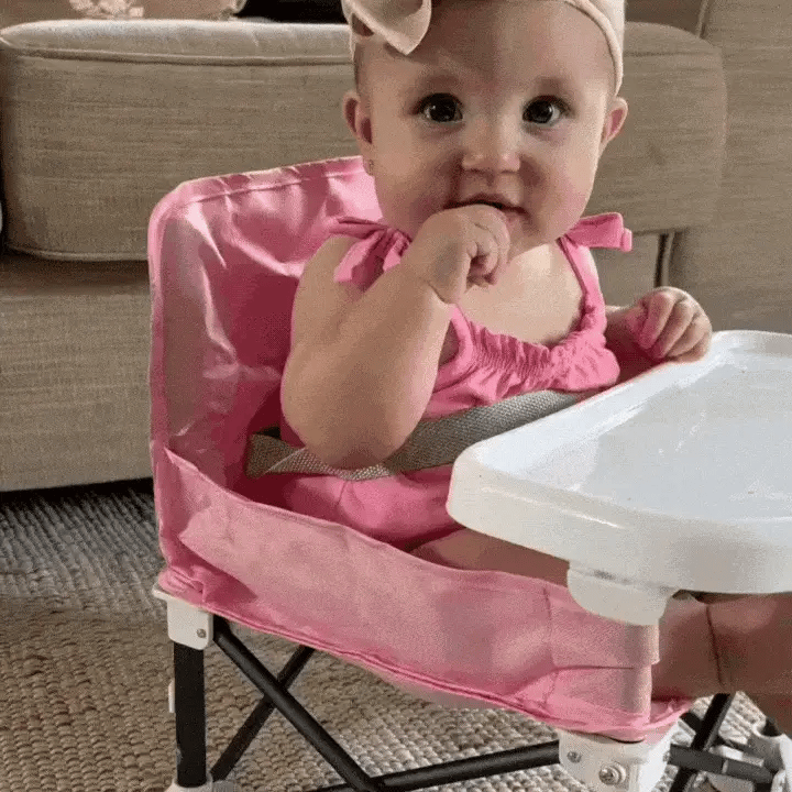 Foldable Baby Camping Chair with Tray