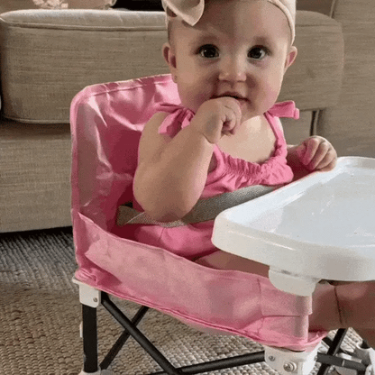 Foldable Baby Camping Chair with Tray