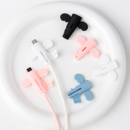 Silicon Angel Wings Data Cable Protector