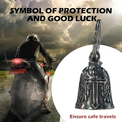 Stainless Steel Guardian Bell | Best Biker Gift For Good Luck Charm