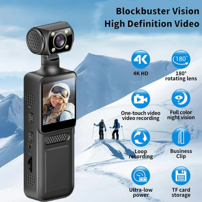 SnapGo™-4K Ultra HD Action Camera