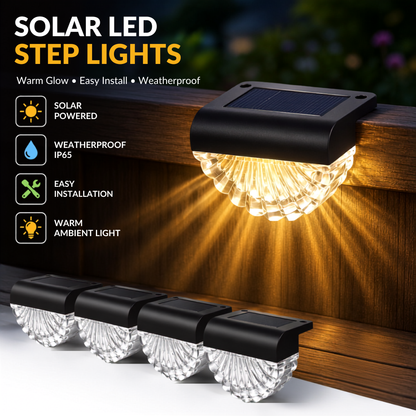 SolarGlow Step Lights
