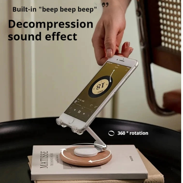 360 Rotate Waterproof Acrylic Phone Holder Mount