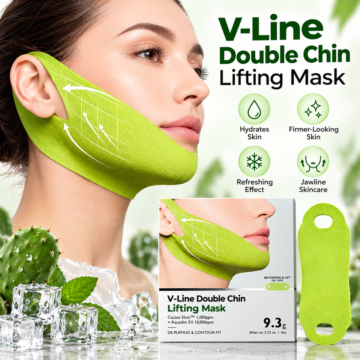 V-Line Double Chin Lifting Mask (Pack of 5)