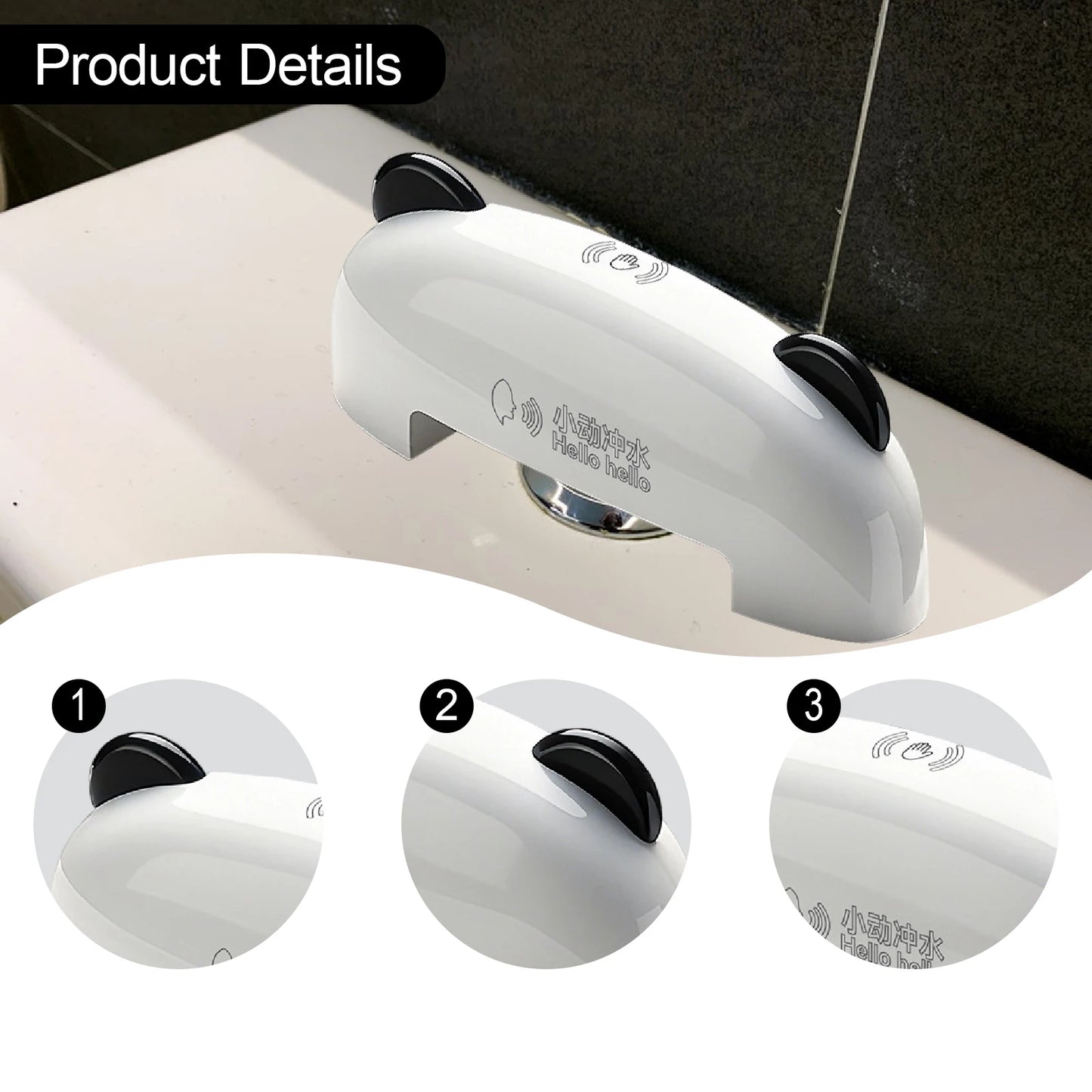 Voice Control Motion Sensor Toilet Flusher