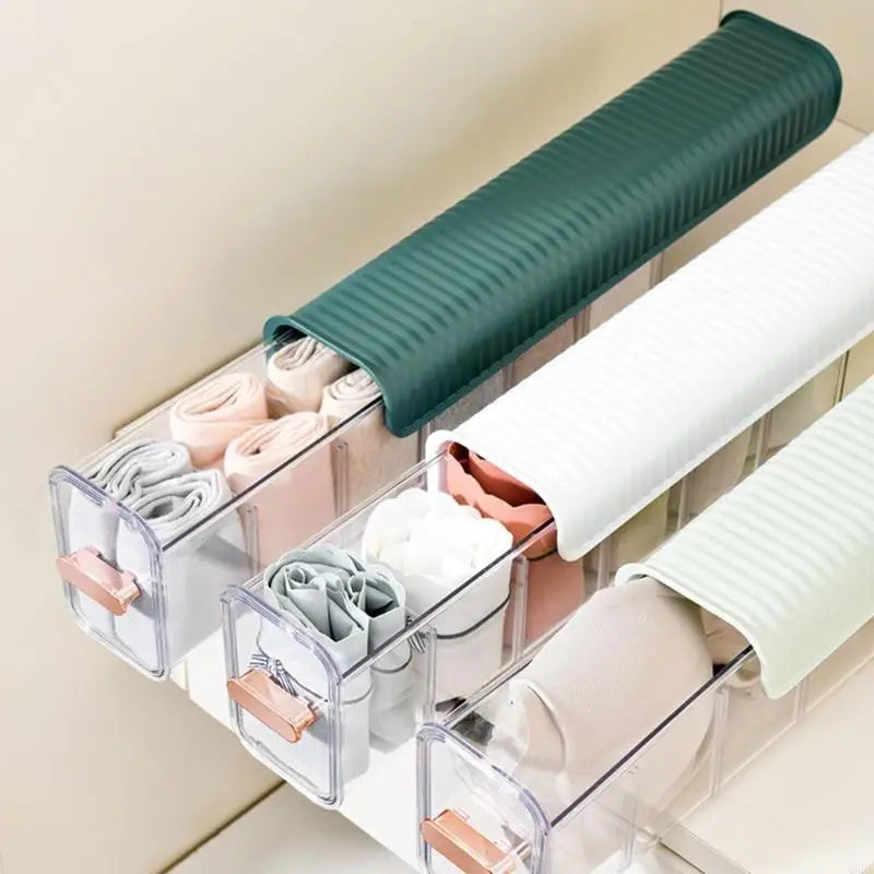 6 Cells Wall Mount Socks Underwear Drawer Organizer