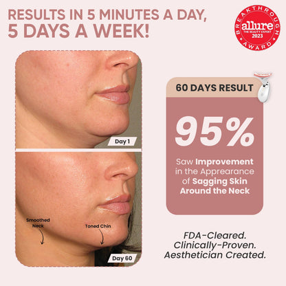 Micro-Glow Facial Enhancement Device
