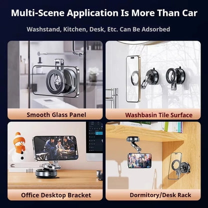 Foldable Magnetic Car Dashboard Phone Holder