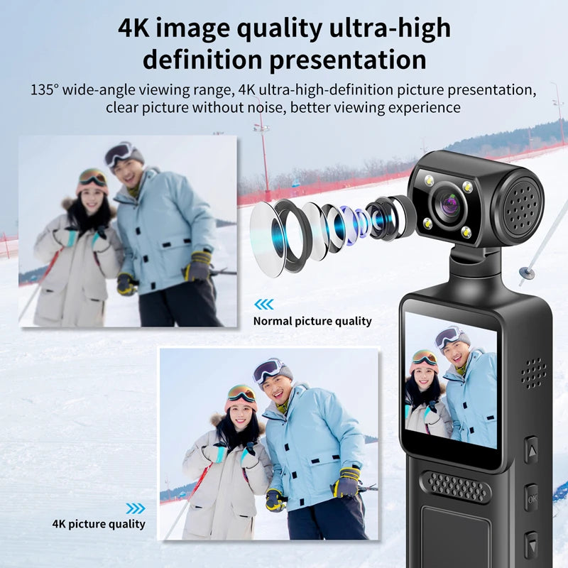 SnapGo™-4K Ultra HD Action Camera