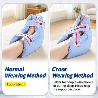 Heel Protector & Foot Elevation Support Pillow