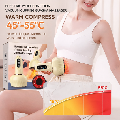 Electric Multifunction Vacuum Cupping Guasha Massager