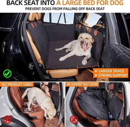 Breathable Backseat Car Seat Cover for Pets