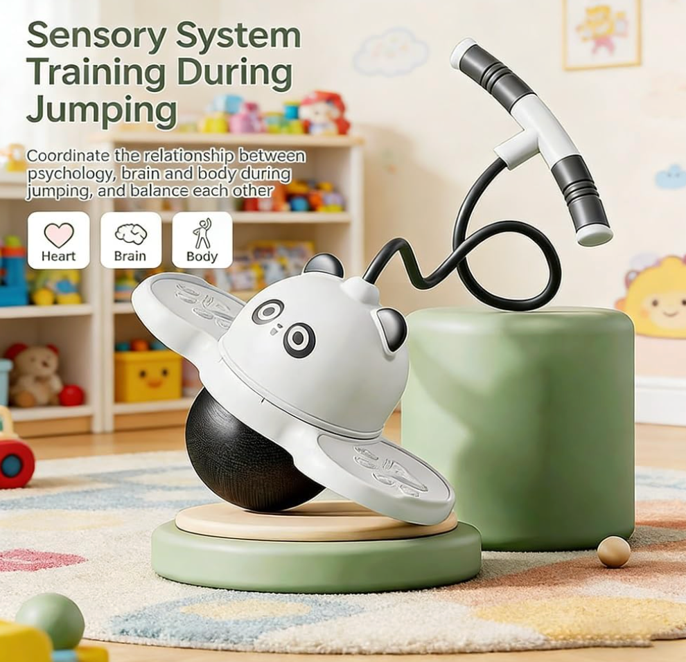 Panda Jumping Ball  — Fun Fitness Balance Play (Children & Adults)