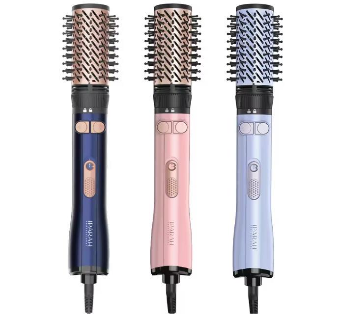 Rotating 2-in-1 Hair Dryer & Curling Iron Brush