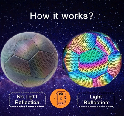 Holographic Glow in the Dark Football